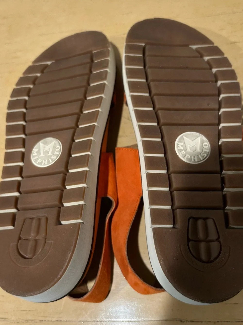 Mephisto suede burnt